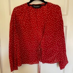 Realisation Par Bianca Star tie top